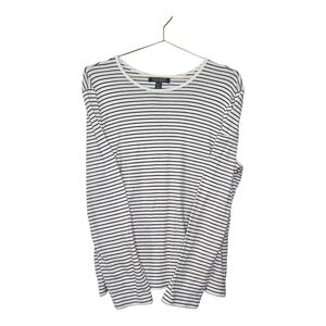 Lauren Ralph Lauren Women’s Size XL Striped Shirt Long Sleeve 100% Cotton